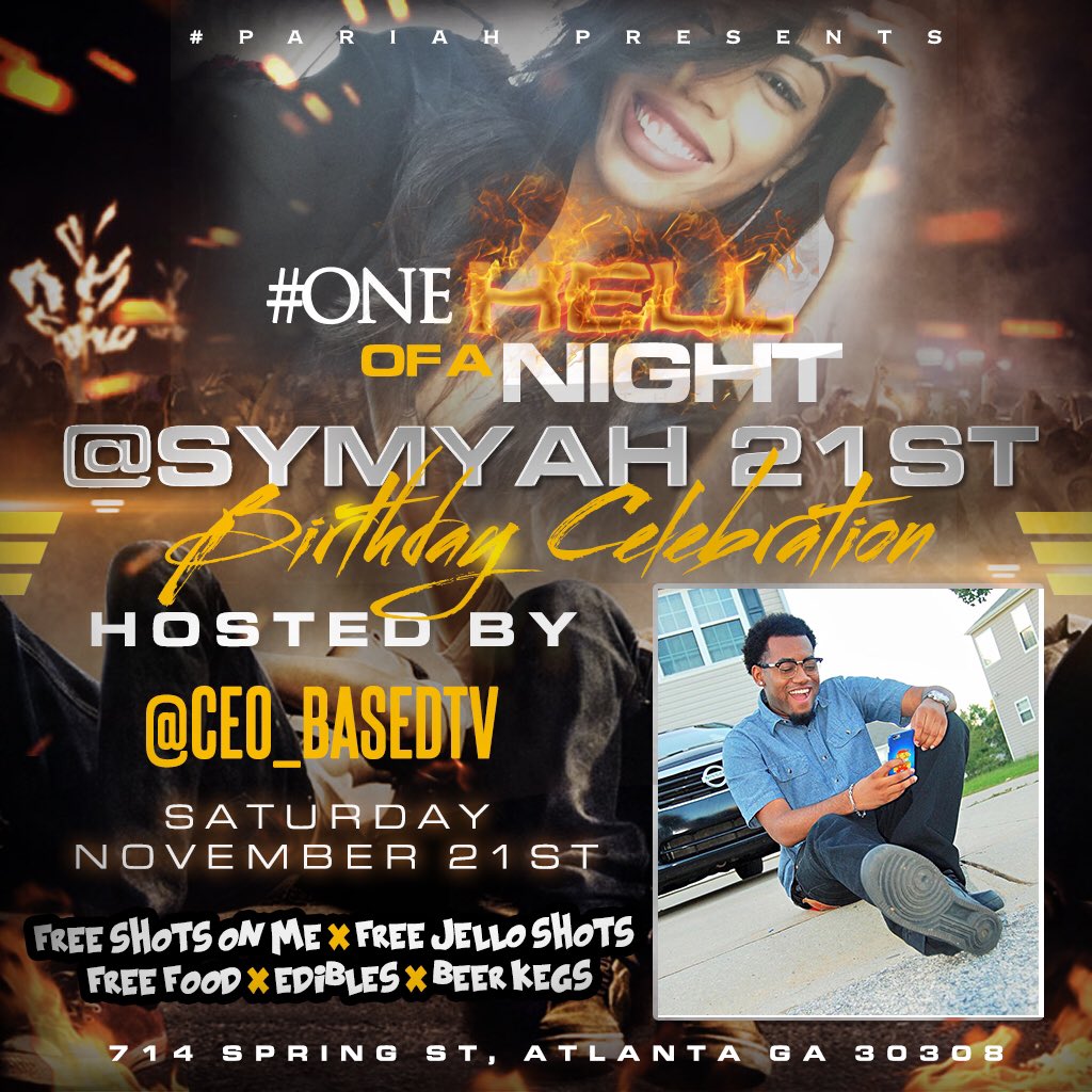 CEO_BASEDTV's tweet image. #OneHellOfANight lawwwdddd I am taking pics and recording the party 🔥🙌🏾🔥🙌🏾📺📸 #BasedTv