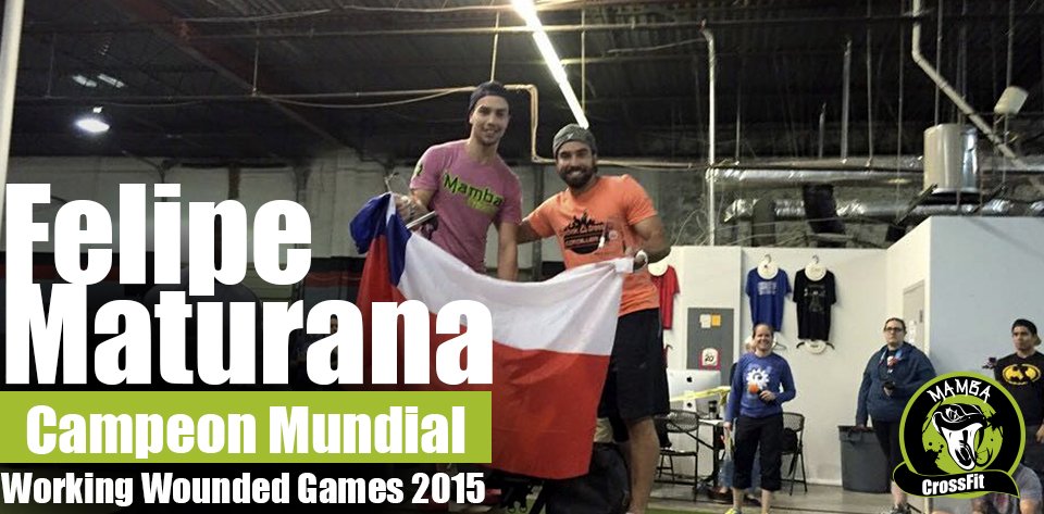MambaCrossFit's tweet photo. Felipe Maturana Campeón Mundial de #crossfit adaptado! https://t.co/dNKHLnKga2 @ReebokChile @Nutrition_W #chile https://t.co/6hiMYz4Adi