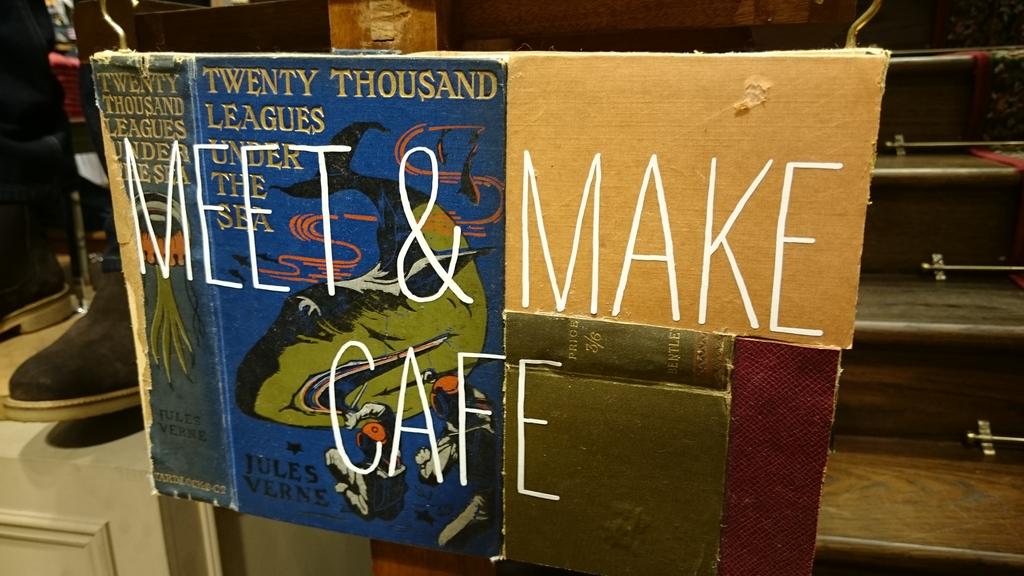 JasonElsom's tweet photo. I refuse to shop in @WhiteStuffUK whilst their signage requires the destruction of antique books. https://t.co/uRoDncbquD