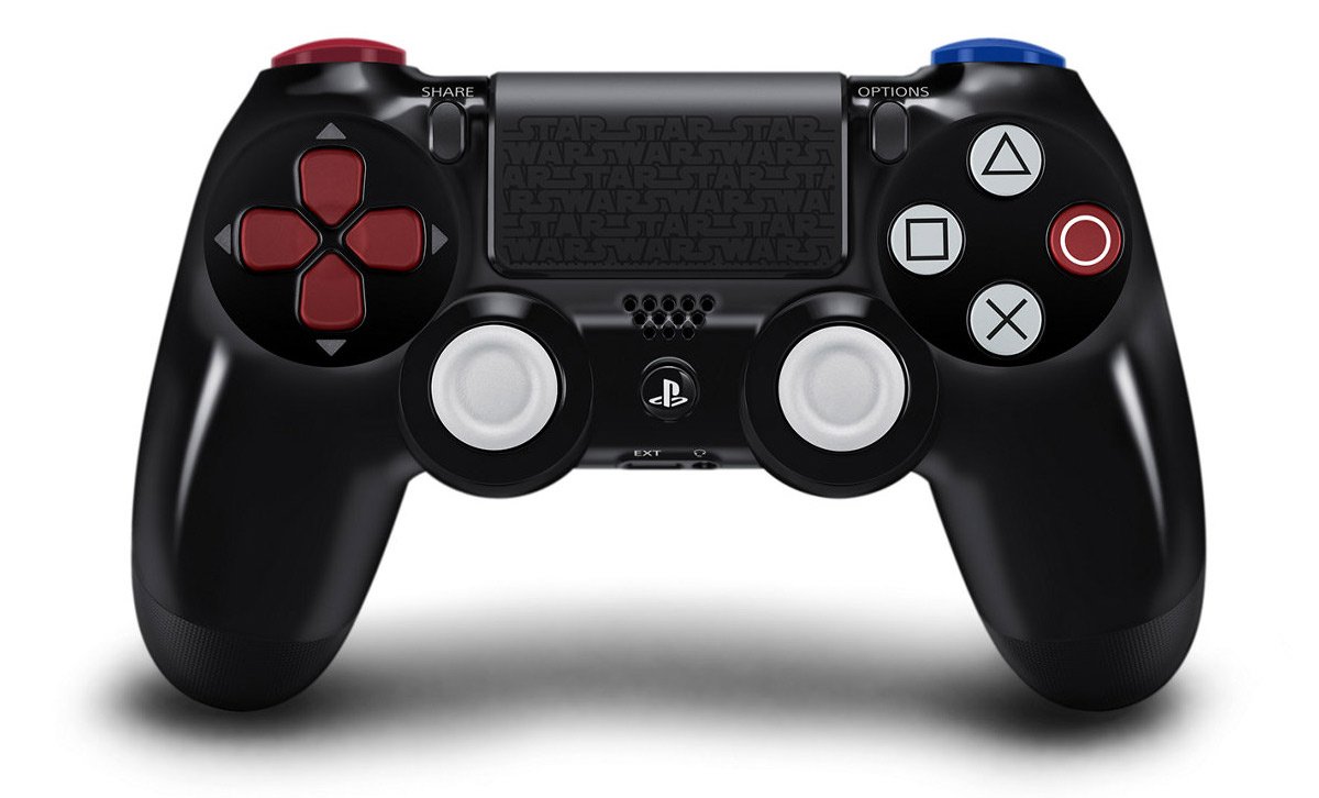 PlayStation's tweet photo. Remember, the Darth Vader Edition DualShock 4 is coming to Walmart in the US starting 11/13: https://t.co/5kNueyjSrF https://t.co/GwGX9HwP92