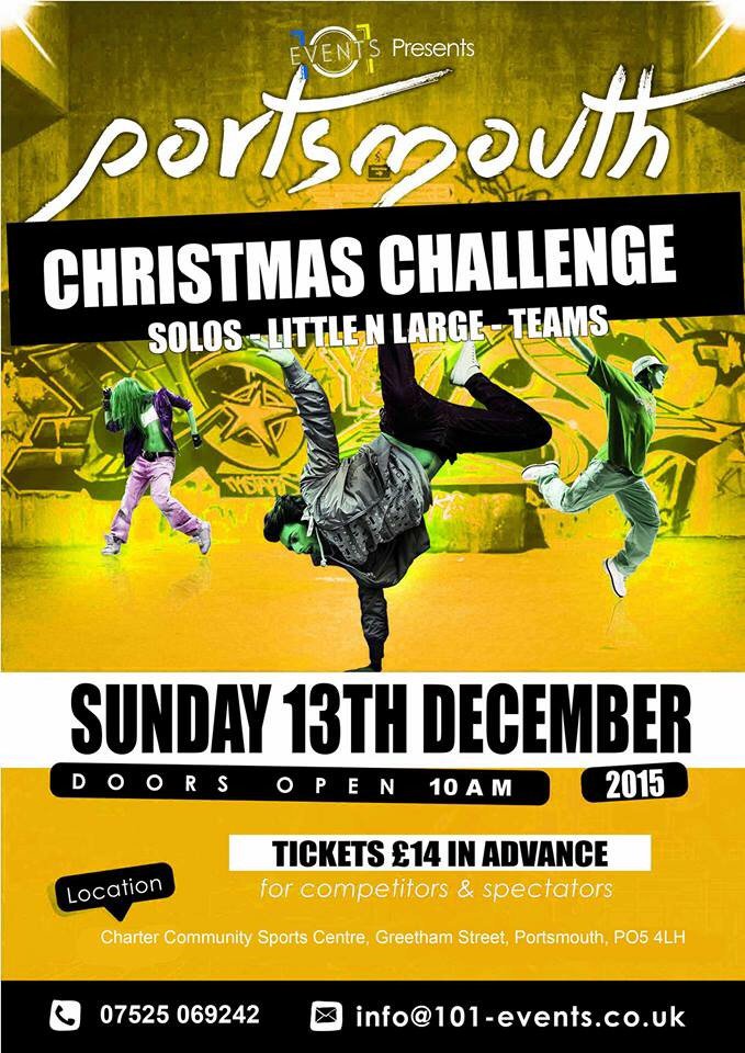 101events's tweet photo. Portsmouth Christmas challenge https://t.co/Hfd3V7DSo8