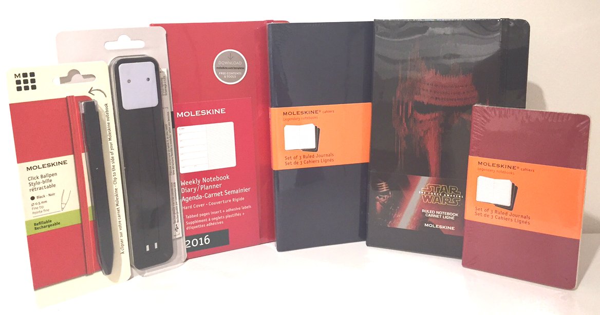 chaptersindigo's tweet photo. To win 1 @Moleskine prize pack, RT this post before 10PM EST tonight. #IndigoGiveaway #IndigoBooks 2/3 https://t.co/DqTjD1kpSs