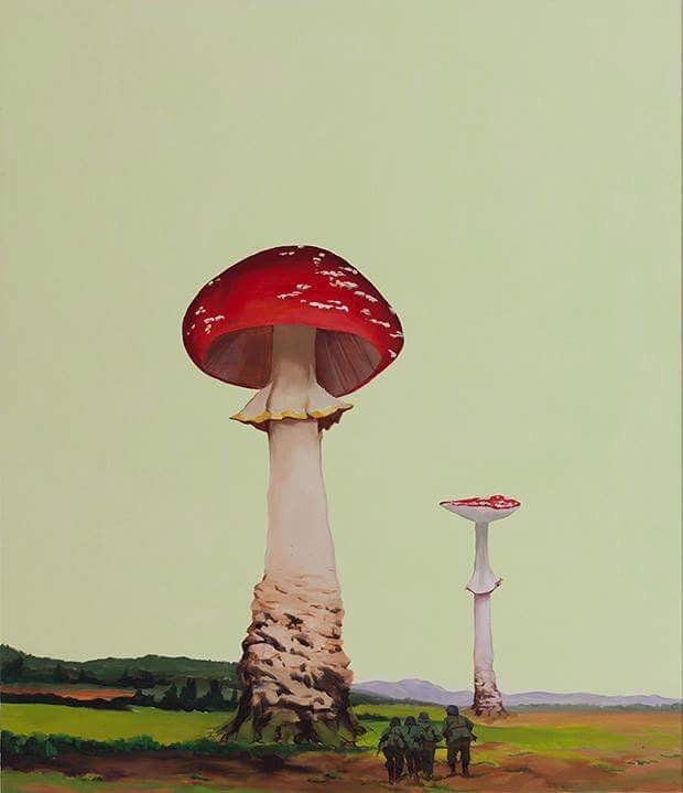 artstreamme's tweet photo. Mongolian artist known as “GAMA” paints imaginary places. #ArtStreamMe https://t.co/DLPIoOiMoJ