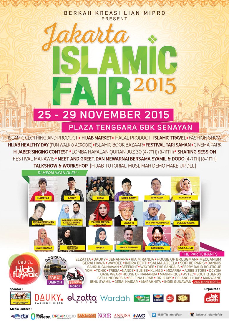 15 Hari Lagi JIF Jakarta Islamic Fair, 25-29 Nov Hijab Market,Moslem Wear,etc @daukyfriends <a href="/alicesofieNORIN/">ALICE NORIN</a>