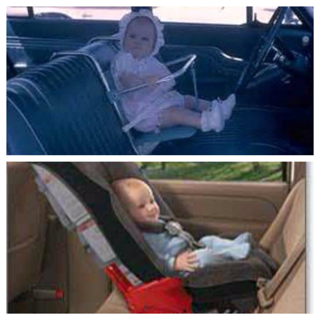 1960s car seat