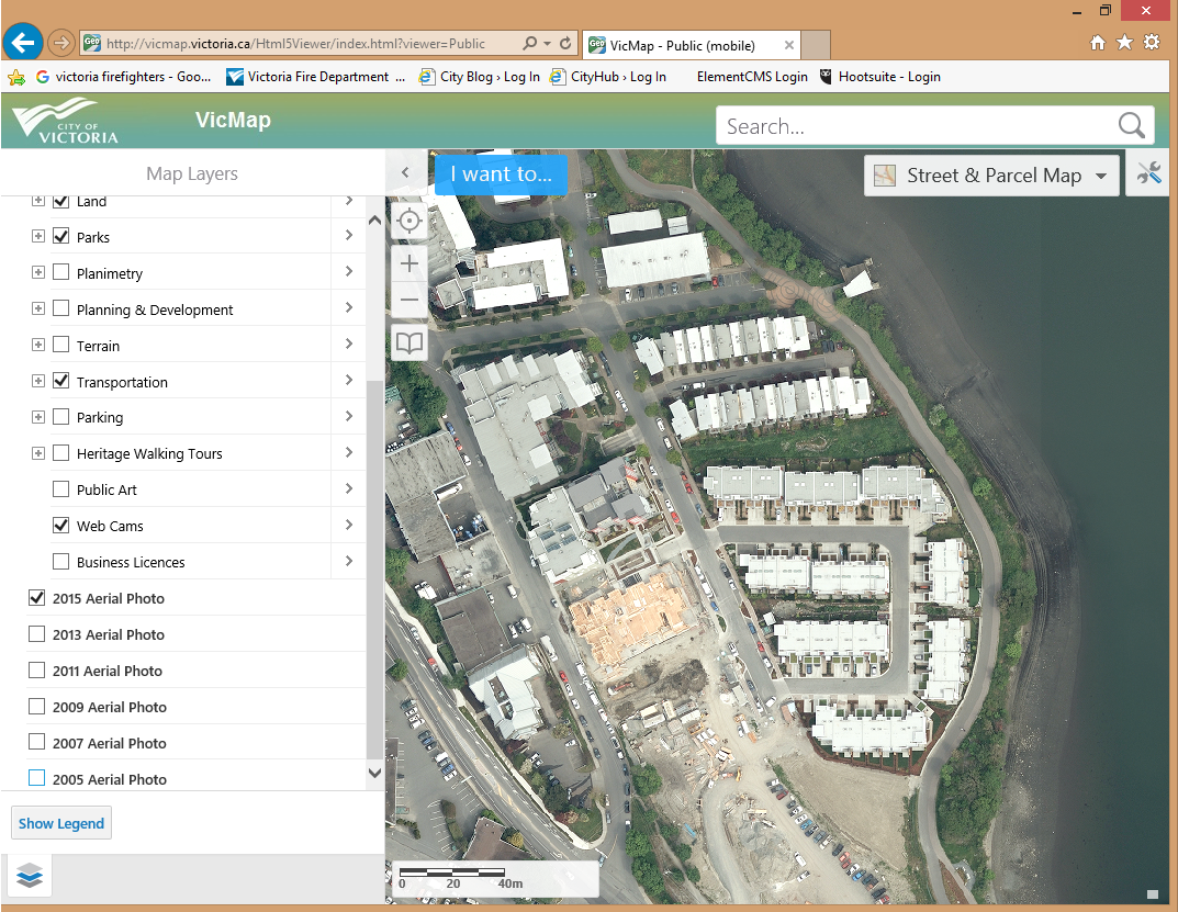 CityOfVictoria's tweet photo. Wouldn't it be nice to compare aerial views of #YYJ from 2005 & 2015? Now you can. #VicMap https://t.co/g04xTXeZ0V https://t.co/vFNCz1emsU