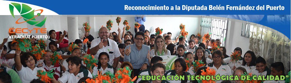 CecytevPuerto's tweet photo. CECYTEV VERACRUZ PUERTO recibe apoyos de la legisladora Belén Fernandez del Puerto. @ARTEAGAPONTE @DenisseUscanga https://t.co/WdIcqsnvs7