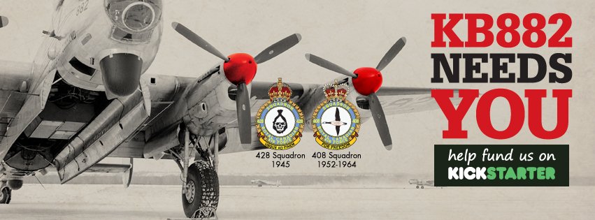 AvroLancKB882's tweet photo. RCAF Avro Lancaster #Kickstarter restoration fundraiser launches Nov 10th Join the #KB882Crew #KB882NeedsYOU! #YEG https://t.co/DniePOh0Gu
