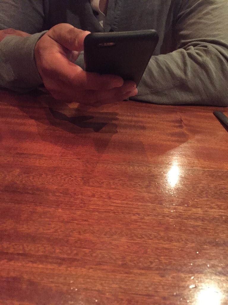 mattashburn's tweet photo. ... Of course, using opportunity presented by my date's inattentiveness to tweet. Some irony. #SingleMatt https://t.co/x4qkFX8hfa