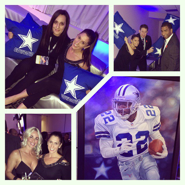 liannelaing's tweet photo. Great night for the 18th Annual Celebrity Sports Dinner - guest of honour #EmittSmith #DallasCowboys @StuntmanStu https://t.co/nvr2f8DhlQ
