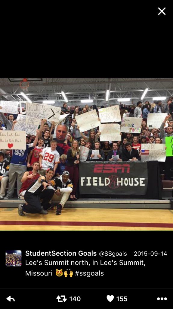 chstudentsecto's tweet photo. @chstudentsecto LET'S GO GET THAT DUB! #studentsectionwar https://t.co/30SUE7gm49