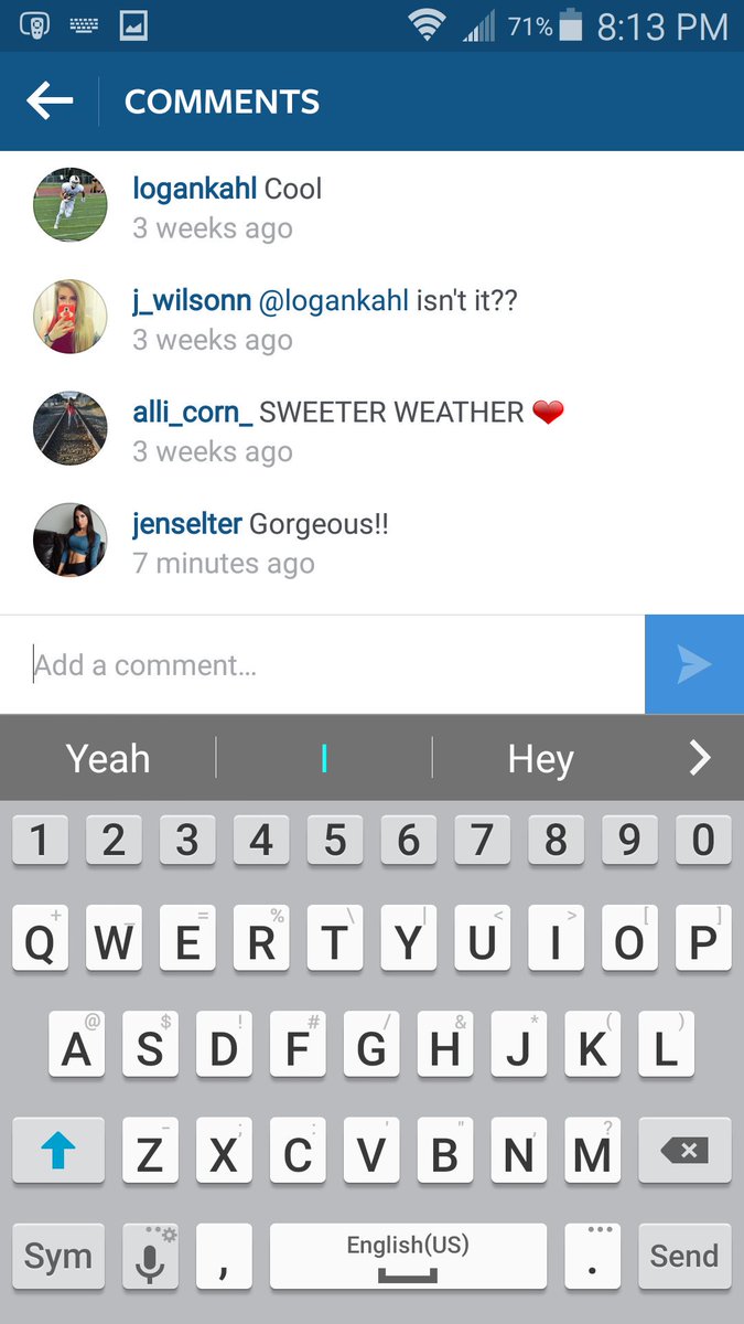JordynWilson90's tweet photo. @JenSelter Commented on my instagram pic and I'm crying rn 😭😭😭❤❤❤ #BiggestBabe https://t.co/U0X5tmc332