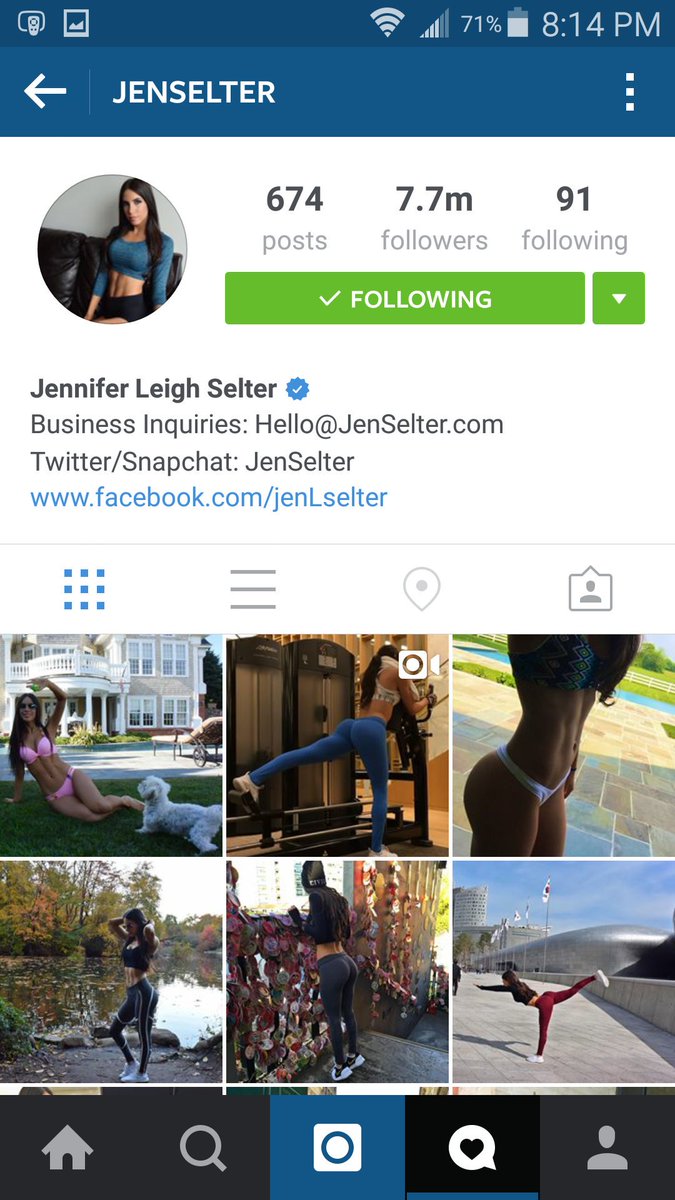 JordynWilson90's tweet photo. @JenSelter Commented on my instagram pic and I'm crying rn 😭😭😭❤❤❤ #BiggestBabe https://t.co/U0X5tmc332