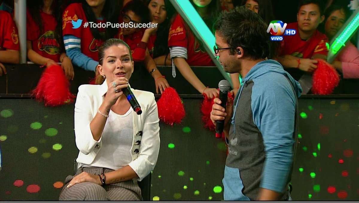 atvpe's tweet photo. ¡Bienvenida @chinasuarez! #TodoPuedeSuceder .@Combate_ATV @atvpe ► https://t.co/oYLnNp0ZY6 https://t.co/KkCmrlyoc7