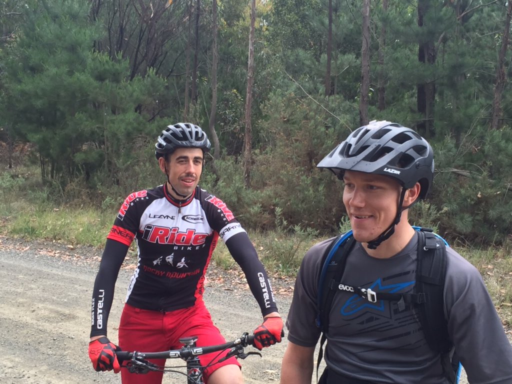 Outdoria1's tweet photo. @Outdoria1 The MTB team in action #destinationoutdoor #aworldofoutdoors #seeballarat #seevictoria https://t.co/oOa1jNiw17