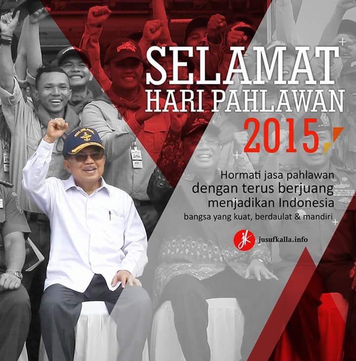 Selamat Hari Pahlawan 2015