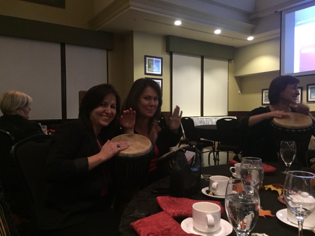 DolatshahiSara's tweet photo. Had a great time Drumming at #WiN2015 - thanks for an Excellent event https://t.co/Kvs2zjwATH