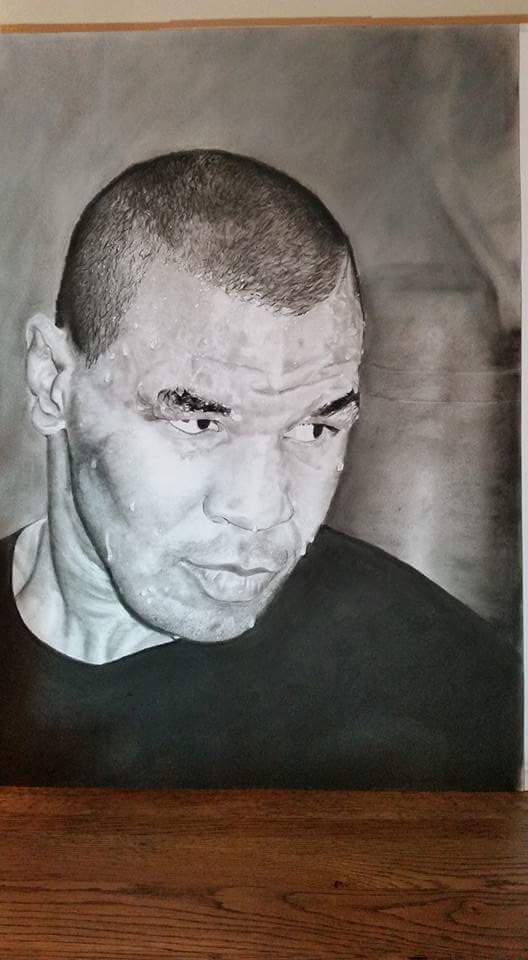 sstone1970's tweet photo. @MikeTyson my brother in law drew this. Serios talent dont you think? https://t.co/HcUI6ltpmw
