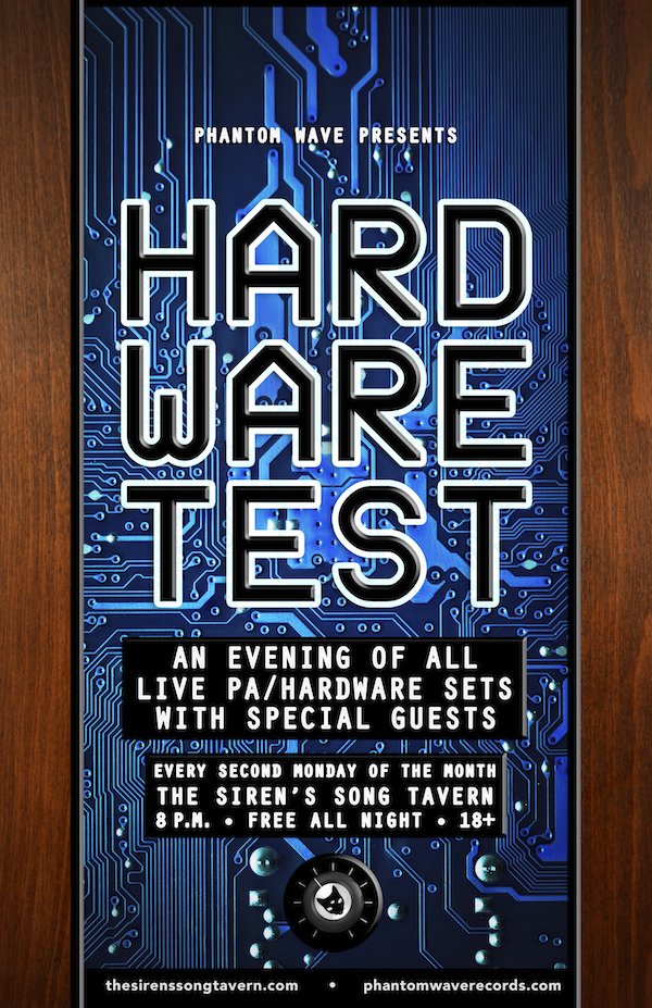 PhantomWaveRec's tweet image. #HARDWARETEST Tonight @SirensSong4Beer facebook.com/events/1483466…