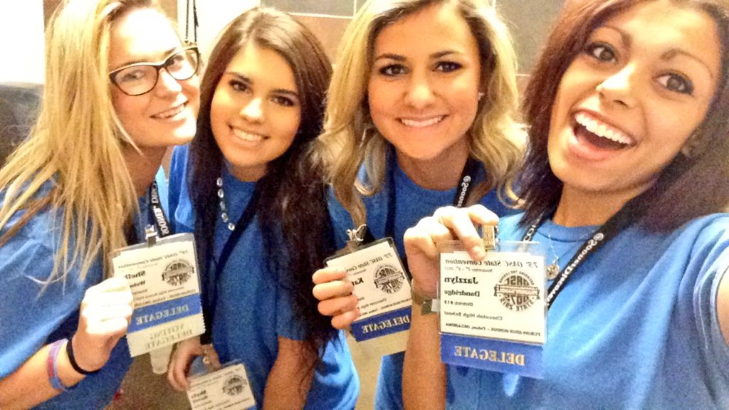 jazzyyyd's tweet photo. had such an awesome time at #OASCSTATE2015 this weekend!!!! ๐๐๐ https://t.co/amsZrTSZuN