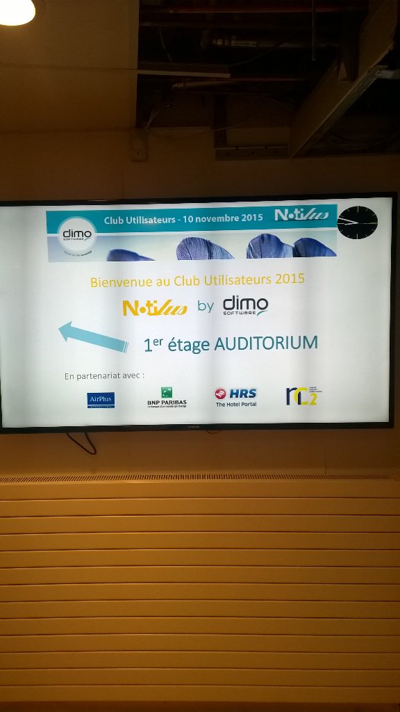 NC269's tweet photo. Nc2 présent au Club Utilisateurs Norilus https://t.co/xQ5VYRXaVH
