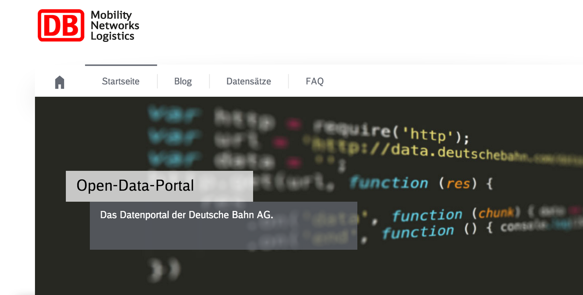ThinkToStart's tweet photo. Deutsche Bahn made some datasets freely available, no registration required https://t.co/iDXZjW9P6i #machinelearning https://t.co/d0IeTfO11D
