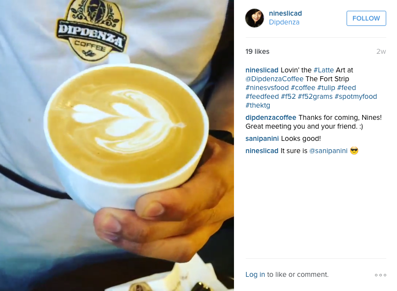 DipdenzaCoffee's tweet photo. Very happy to have served you, @NinesvsFood! You're always welcome here. :) RE https://t.co/JdK0aoRA8j https://t.co/1IxKoJWoyx