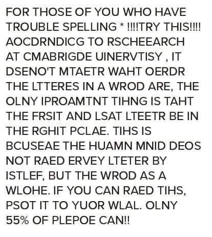 WipedOut12914's tweet photo. Can you read this?
RT if you can, favourite if you cannot. #TheBrain #ProcessingInformation #Perception https://t.co/amwod7S2PR