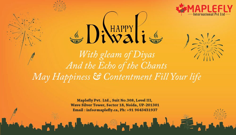 mapleflyca's tweet photo. Wishing you a Very Happy #Diwali from #Maplefly Team!!!!!! https://t.co/9AoR9XKOGh