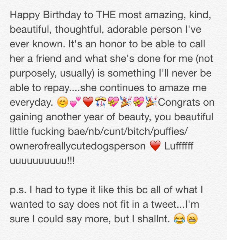 Happy Birthday Bae!!!!           