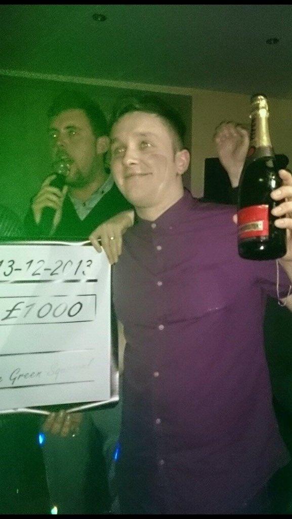 Green__Squirrel's tweet photo. It happened to Pete Harris. Could you win the Squirrel factor? Round 1 starts Friday from 8pm!! Cash prizes!! https://t.co/xatjQVlave