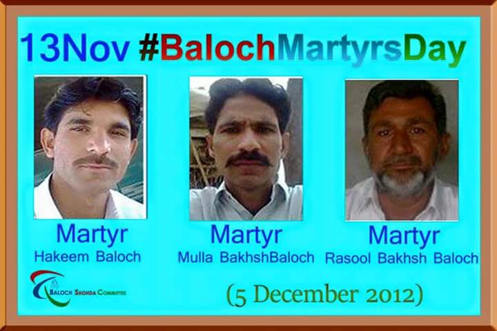 BalochShuhda's tweet photo. 13 November Baloch Martyrs Day #BalochMartyrsDay https://t.co/Cn8NOlWgOH