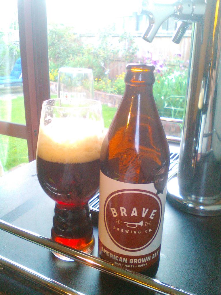 All Hail Brown Ale. <a href="/bravebrewingco/">Brave Brewing Co.</a>