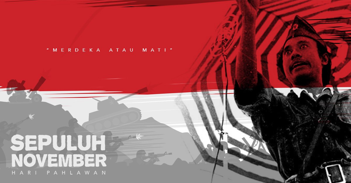 Hari ini kita memperingati perjuangan para pahlawan utk kemerdekaan kita. Selamat Hari Palawan ke-70! #HariPahlawan