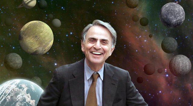 Happy birthday, Carl Sagan!  