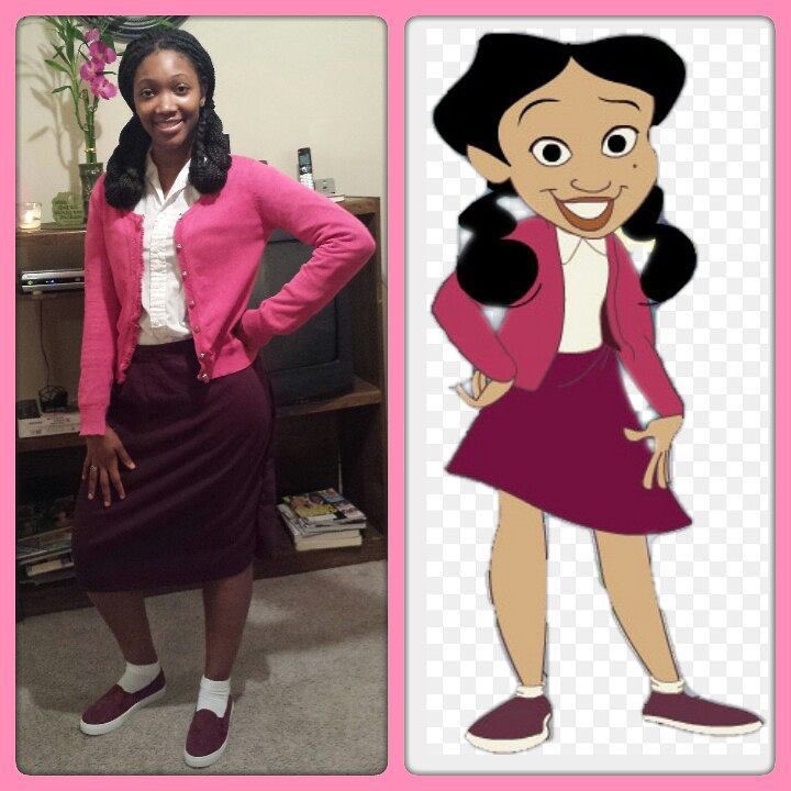 My sister killed this Penny Proud outfit tho. 