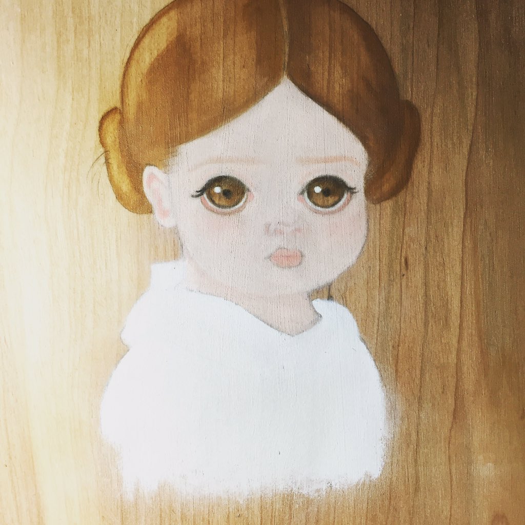 lorettagonzalez's tweet photo. Work in progress #Princess #Atama #Star Wars https://t.co/Ue4RPy0XIL