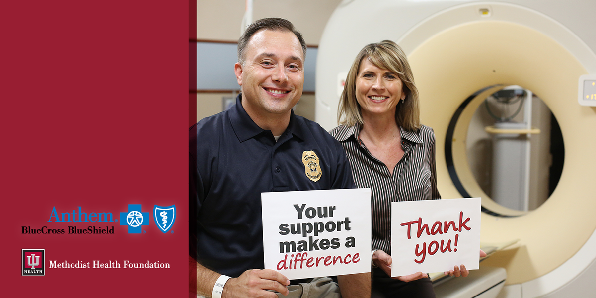 IUHealthFdn's tweet photo. We teamed with @AnthemPR_IN to provide heart scans for IMPD officers. 
How you can help: https://t.co/CveuG47QiR https://t.co/9OFUJDCFRr