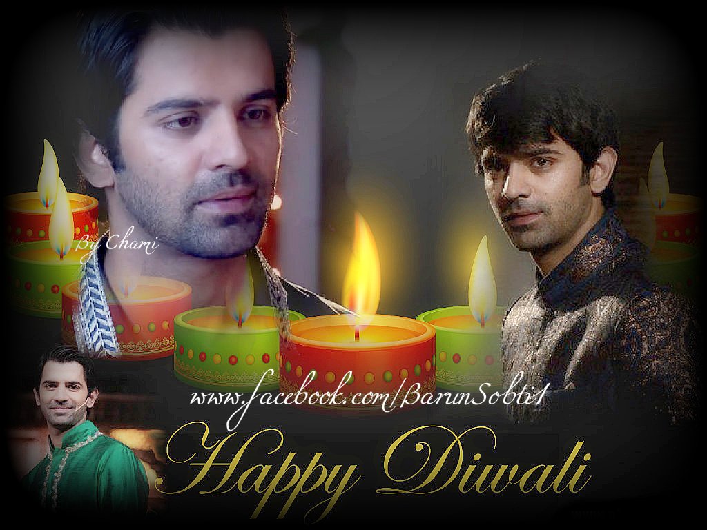 #HappyDiwali <a href="/BarunSobtiSays/">Barun Sobti</a> n #Sobtians #BarunSobti 💐🌟🎆🎉