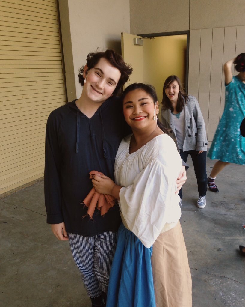 yaboyterpsichor's tweet photo. INTO THE WOODS IS TOMORROW SO BE THERE!!! $8 students, in cafeteria, tues-fri, 7:00, doors open @ 6:30 https://t.co/EZ6wgroJWg