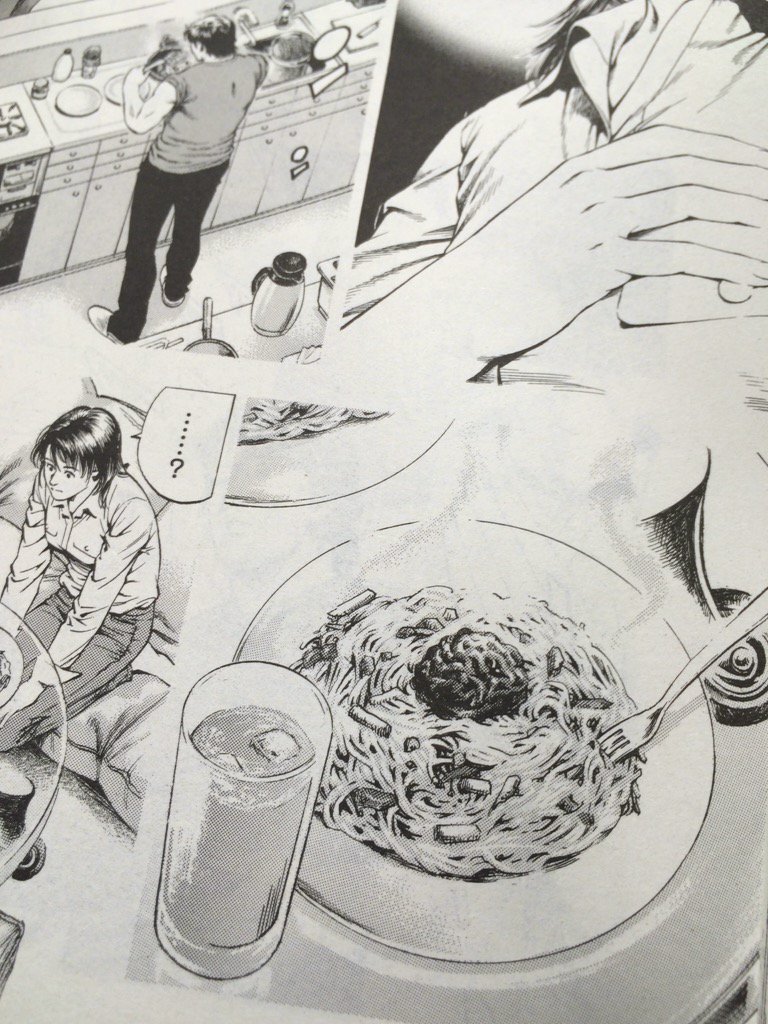 ちなみにコラボメニューは、コミックゼノン12月号掲載のリョウ特製パスタです！担当Tもさっそく食べてきました！和風テイストで美味しいです♫ 