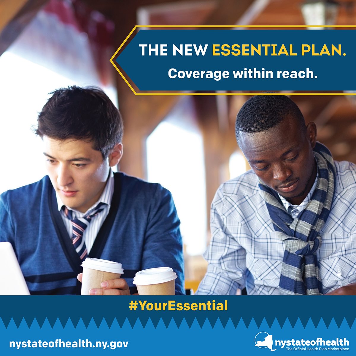 NYStateofHealth's tweet photo. $20 pays for 5 lattes or your monthly premium on the Essential Plan. See if you qualify: https://t.co/phogDuKP8a https://t.co/UZCatCyDL8