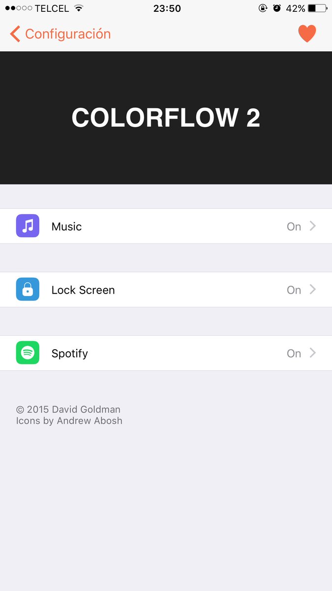 NoSoyPimpon's tweet image. I'm using #ColorFlow2 by @DavidJGoldman to make listening to my music awesome!