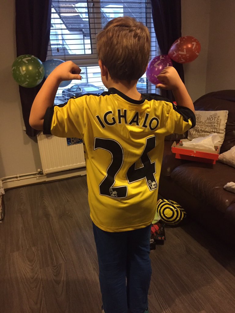 dougie_ryfc's tweet photo. It's my boys 7th birthday Today this is him holding his new WFC shirt with his favourite player on @ighalojude https://t.co/mlhQrbCIJn