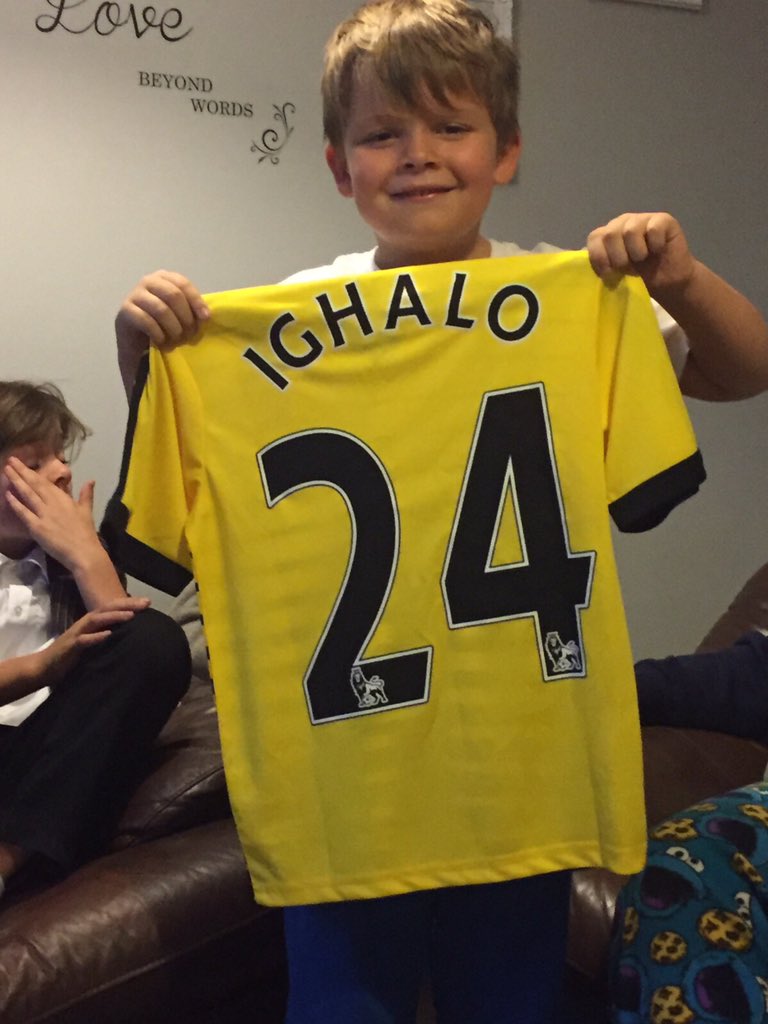 dougie_ryfc's tweet photo. It's my boys 7th birthday Today this is him holding his new WFC shirt with his favourite player on @ighalojude https://t.co/mlhQrbCIJn