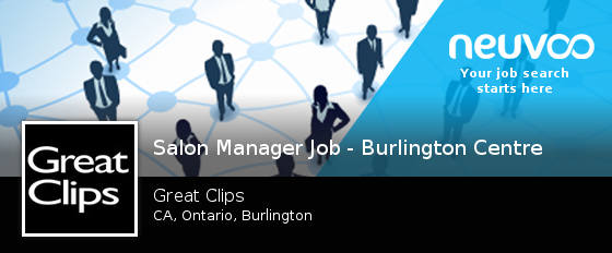 Looking for a #Salon #Manager Job - Burlington Centre #jobs neuvoo.ca/job.php?id=qg9…