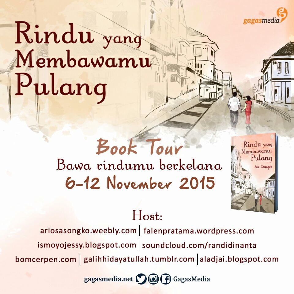 thesasongkoo's tweet photo. Malam ini, @aldoswastia menulis cerpen dng tema perbedaan di @BOM_Cerpen utk #RinduyangMembawamuPulang. @GagasMedia https://t.co/VoLBl42cqM