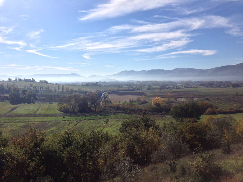 Fall biking around #Marmore #Piediluco #Rieti