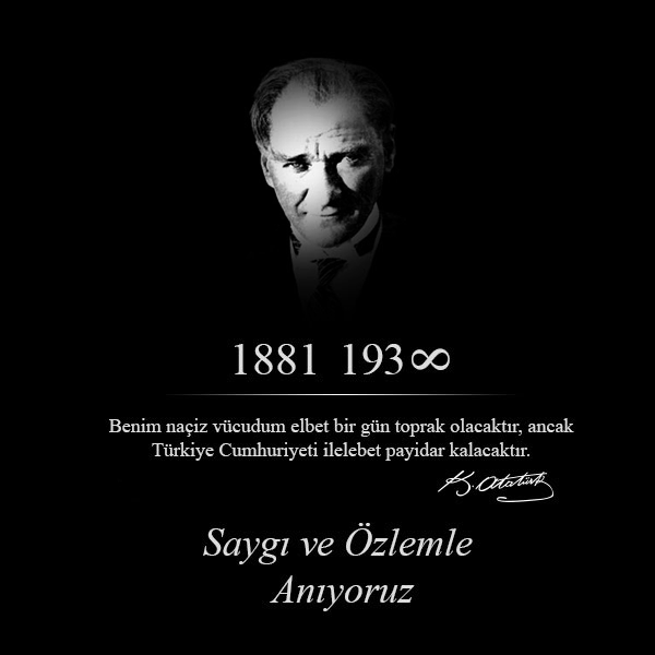 gltekinler's tweet photo. Mustafa Kemal Atatürk'ü Saygıyla, Özlemle, Hasretle Anıyoruz... #10kasım #atatürk https://t.co/HphO3gE8fN