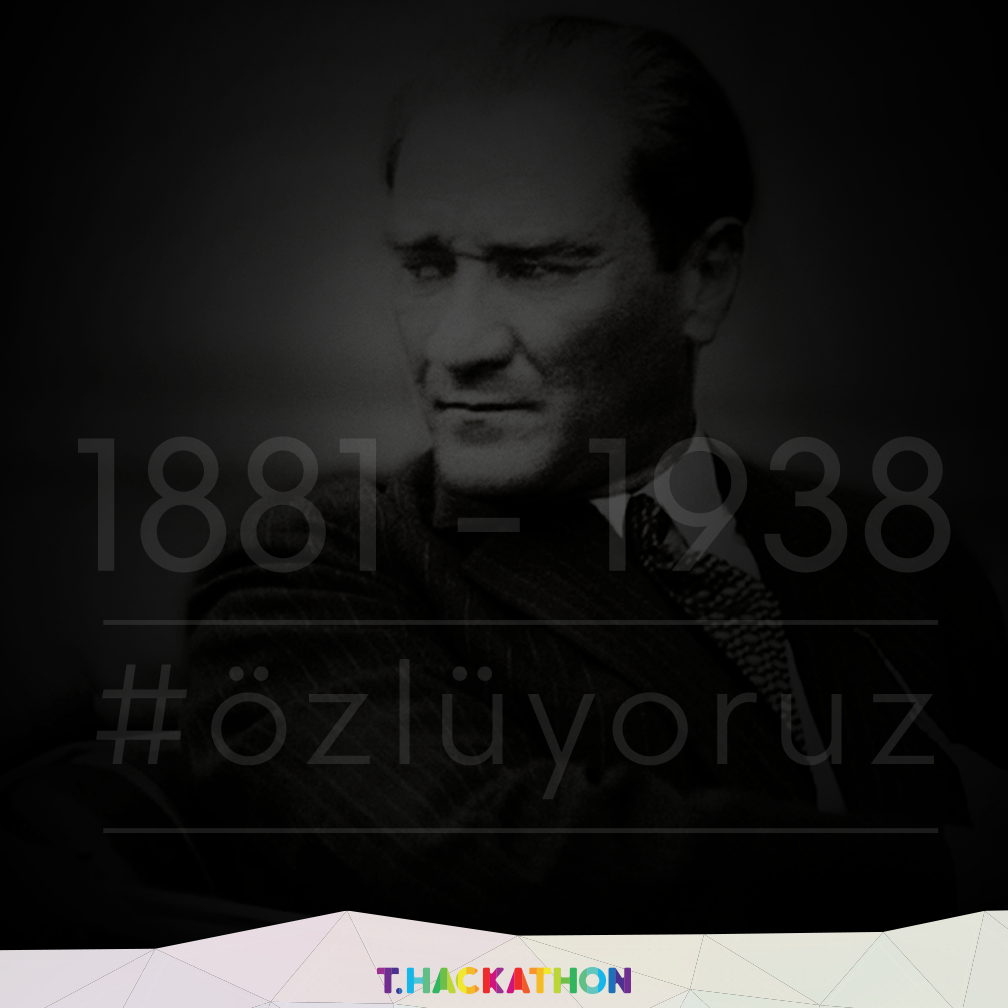 thackathon's tweet photo. Aramızdan ayrılışının 77. yılında önderimiz Gazi Mustafa Kemal Atatürk'ü sevgi, saygı ve hasretle anıyoruz. https://t.co/j3xK0bkCXB